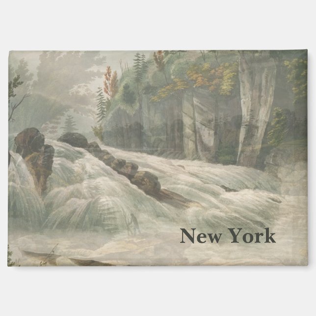 Magnet du paysage de New York (Recto)