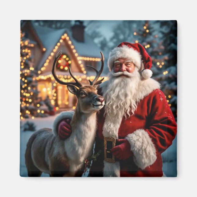 Magnet du Père Noël (Devant)