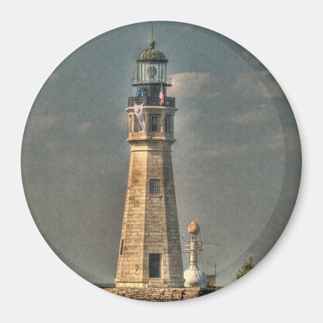 Magnet du phare de Buffalo Harbour (Devant)