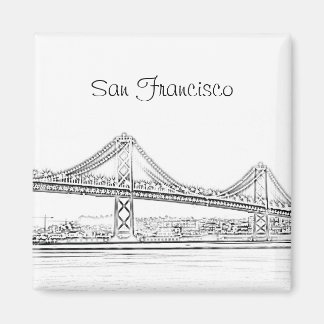 Magnet du pont de San Francisco Bay