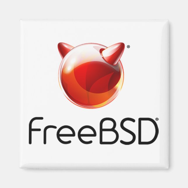 Magnet du projet FreeBSD (Devant)