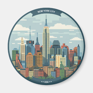 Magnet du réfrigérateur de New York City