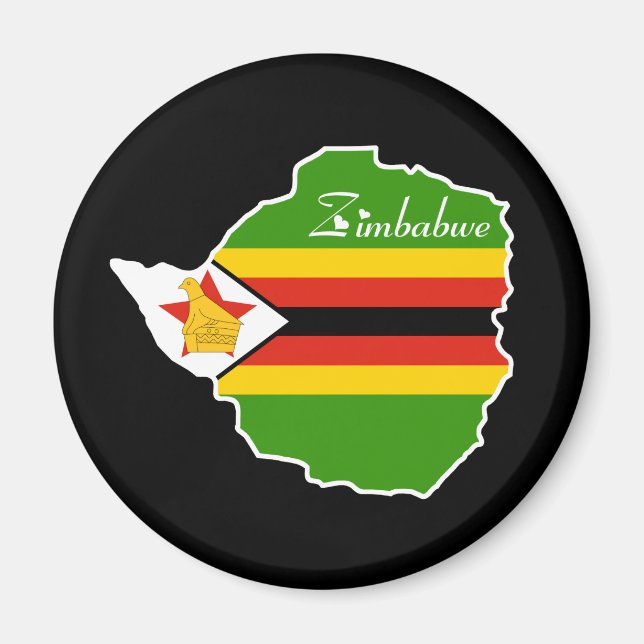 Magnet du Zimbabwe (Devant)
