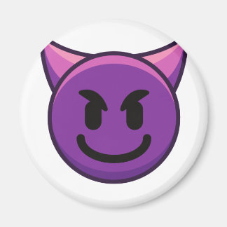 Magnet Emoji diable pourpre