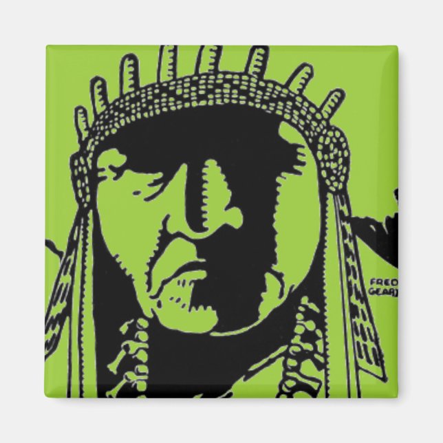 Magnet en chef indien (Devant)