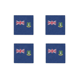 Magnet En Pierre Drapeau des îles Vierges britanniques