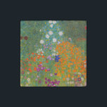 Magnet En Pierre Gustav Klimt - Jardin des fleurs<br><div class="desc">Jardin aux fleurs - Gustav Klimt en 1905-1907</div>