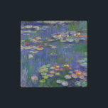 Magnet En Pierre Monet Water Lilies Chef-d'oeuvre Peinture<br><div class="desc">Monet Water Lilies - Ce tableau Monet classique a été peint par Claude Monet en 1916. Il fait partie de sa célèbre collection de nénuphars où il peint dans son jardin à Giverney,  France. Un tableau de chef-d'oeuvre.</div>
