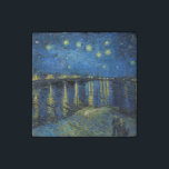 Magnet En Pierre Vincent van Gogh - Nuit étoilée sur le Rhône<br><div class="desc">Nuit étoilée sur le Rhône / Nuit étoilée sur le Rhône - Vincent van Gogh,  Huile sur toile,  1888,  Arles</div>