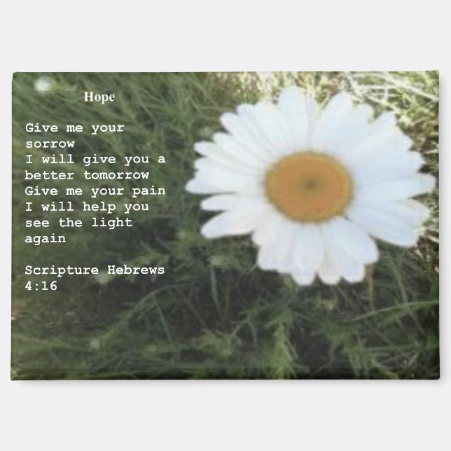 Magnet "Espoir" (Recto)
