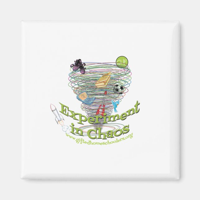 Magnet "Expérience au chaos" (Devant)