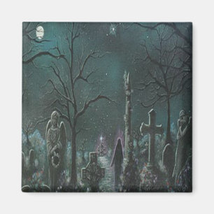 Magnet fantôme de cimetière