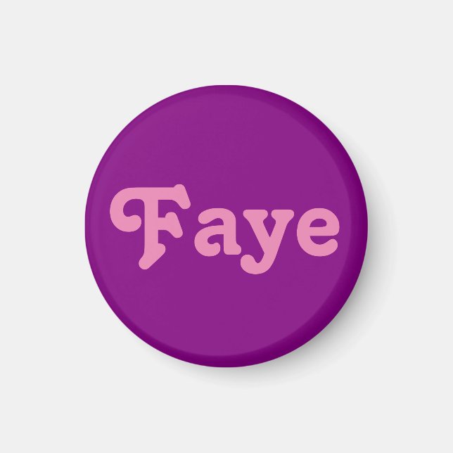 Magnet Faye (Devant)