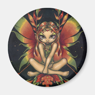 Magnet "Fée de nuit d'automne"