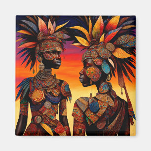 Magnet féminin africain