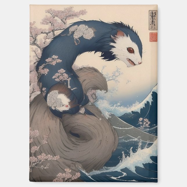 Magnet - Ferret - Japan (Recto)