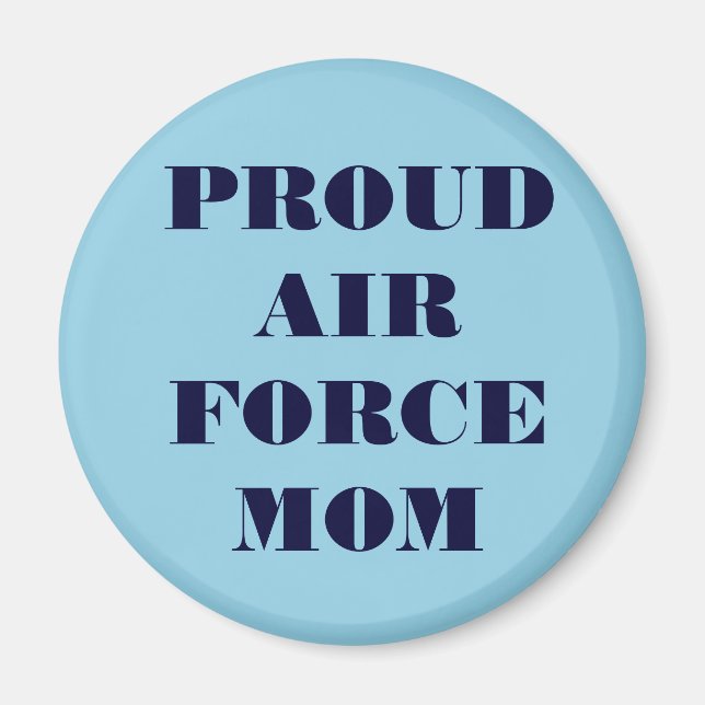 Magnet Fier Air Force Maman (Devant)
