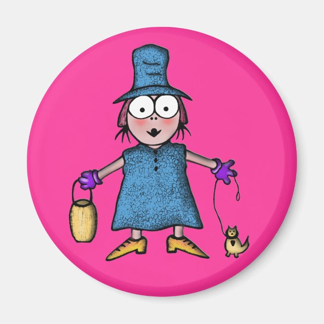 MAGNET "fille" (Devant)