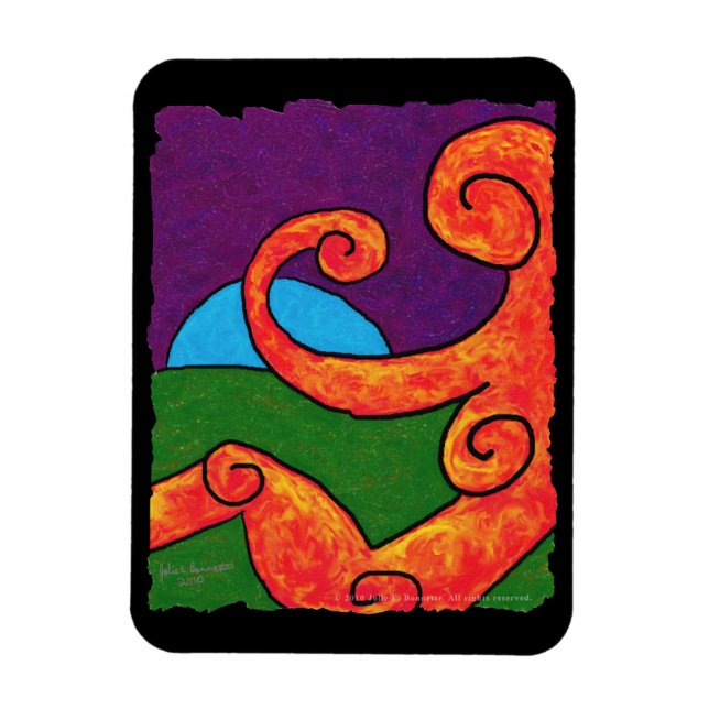 Magnet Flex Premium Abstrait 1-6-10 (Vertical)