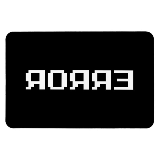 MAGNET FLEXIBLE Я Я Я Ǝ | ERREUR (Horizontal)