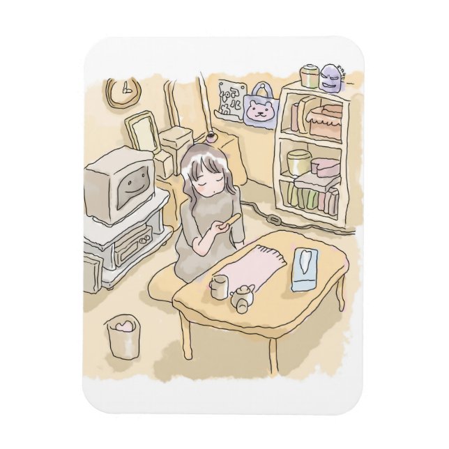MAGNET FLEXIBLE さいくくじ　お部屋 (Vertical)