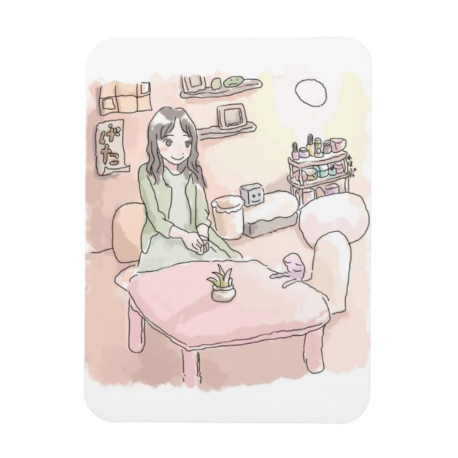 MAGNET FLEXIBLE さにれいじ　淡いお部屋と (Vertical)