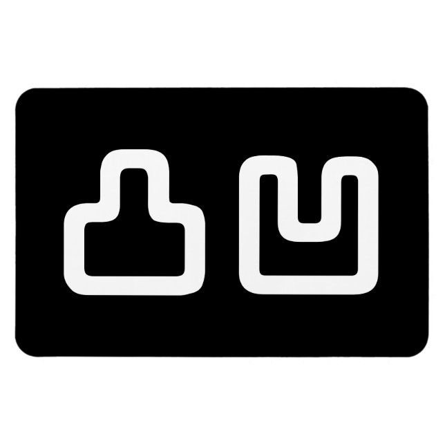 Magnet Flexible 凸 凹 Dekoboko で ぼ こ (Horizontal)