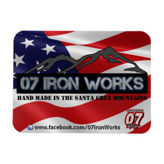 Magnet Flexible 07 Iron Works "Old Glory" Gregg Racing