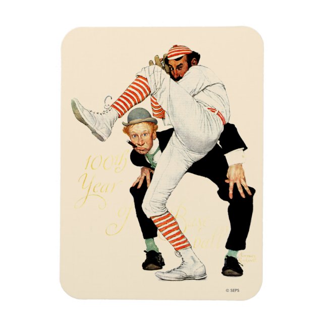 Magnet Flexible 100e Anniversary of baseball (Vertical)