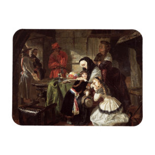 Magnet Flexible 1753-93) finales de Marie-Antoinette (adieu vers