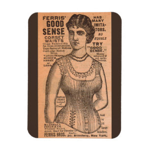 Magnet Flexible 1880s Ferris Common Sense Corsets et