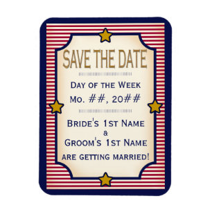 Magnet Flexible 1904 Bully Pulpit (Collection de Mariages)