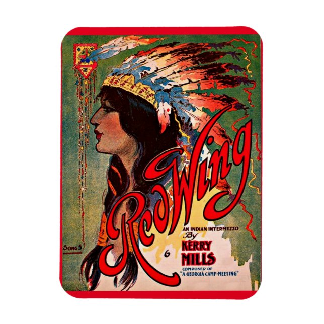 Magnet Flexible 1907 Redondance de la couverture de musique (Vertical)