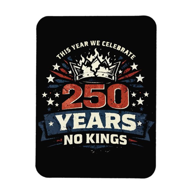 Magnet Flexible 250 Ans Pas De Rois Patriotique (Vertical)