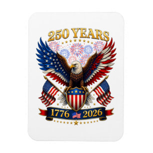 Magnet Flexible 250e anniversaire des États-Unis 1776-2026
