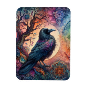 Magnet Flexible 252 Pièces Crow Arbre de vie Mandala Pagan