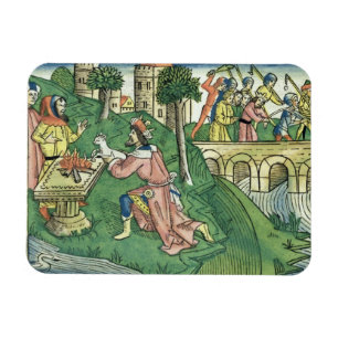 Magnet Flexible 2 rois 16 9-16 les habitants de Damas sont pris c