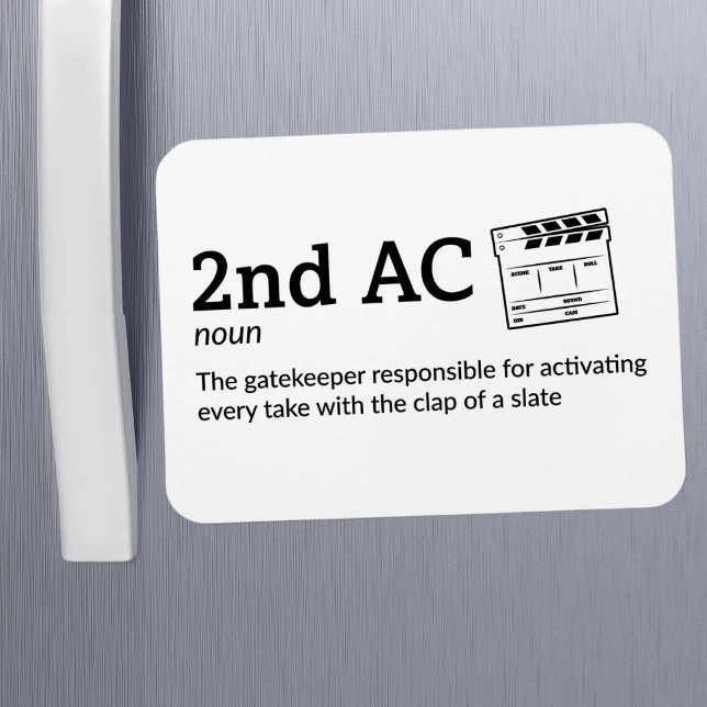 Magnet Flexible 2e définition CA - Caméra de 3 po x 4 po (Créateur téléchargé)