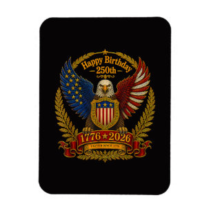 Magnet Flexible 4 juillet 250e anniversaire de l'indépendance 250