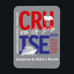 Magnet Flexible 4 juillet Croisière Escadron année sur mesure<br><div class="desc">Cette conception peut être personnalisée dans la zone fournie en modifiant la photo et/ou le texte. Vous pouvez également le customiser en cliquant sur Personnaliser ce Modèle, puis en choisissant l'option cliquer pour customiser et supprimer ou modifier la couleur de l'arrière - plan, ajouter du texte, modifier la couleur ou...</div>