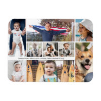 9 Photo Collage Aimez-vous Maman Noms d'enfants