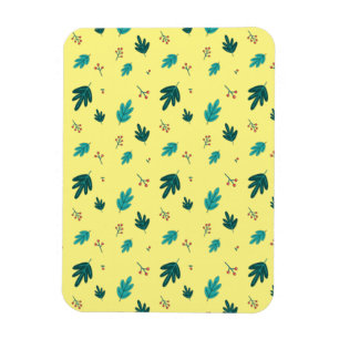 Magnet Flexible À feuillage persistant Tree Feuilles & Red Holly 