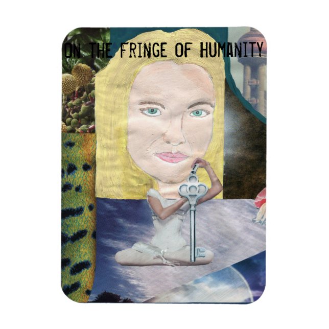 Magnet Flexible À la périphérie de l'humanité (Vertical)