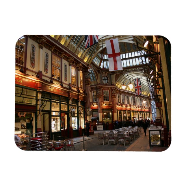 Magnet Flexible A London Scene Leadenhall Market (Horizontal)