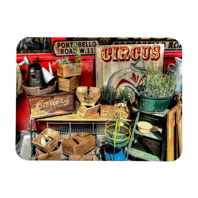Magnet Flexible A London Scene Portobello Road (Horizontal)