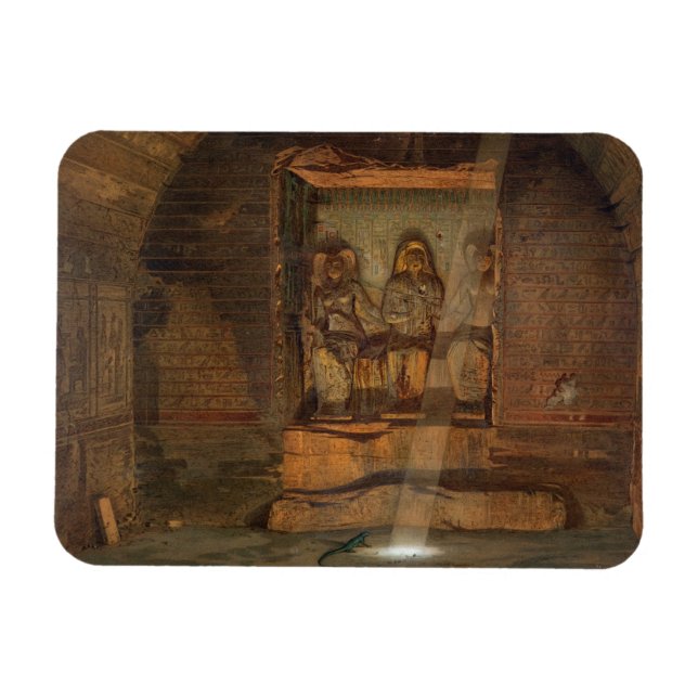 Magnet Flexible A Tomb at El-Kab, un of 24 illustrations produced (Horizontal)