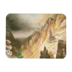 Magnet Flexible Abaissez les automnes, canyon grand du Yellowstone