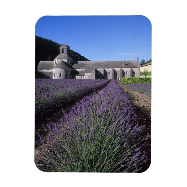 Magnet Flexible Abbaye de Sénanque, Gordes, Vaucluse, Provence, (Vertical)