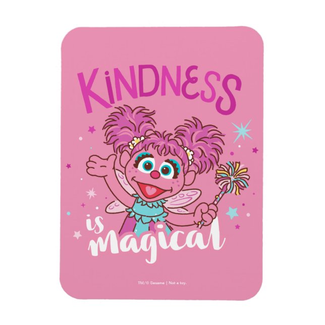 Magnet Flexible Abby Cadabby - La gentillesse est magique (Vertical)
