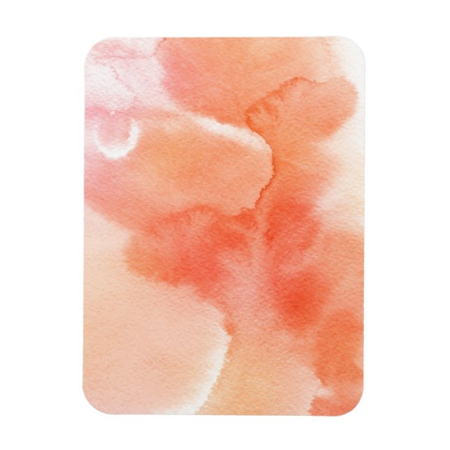 Magnet Flexible Abstrait aquarelle peint à la main arrière - plan (Vertical)
